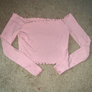 Off the Shoulder Boohoo Top